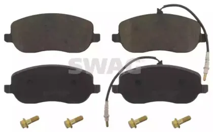 Комплект тормозных колодок, дисковый тормоз SWAG купить